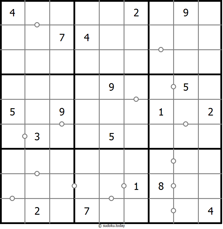 Consecutive Sudoku 02. November 2025