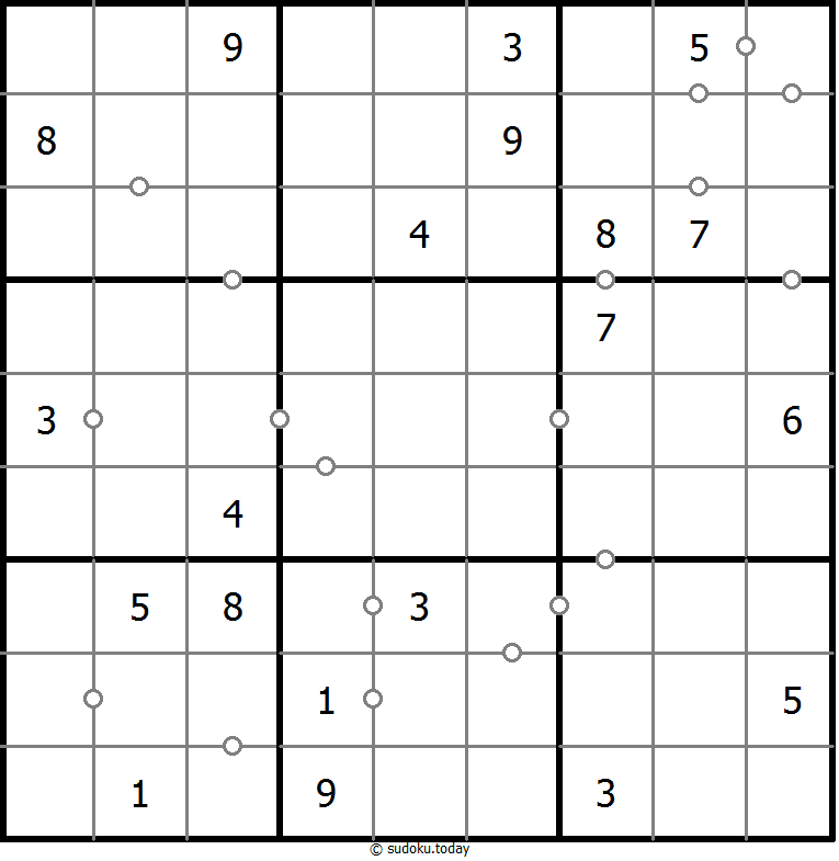 Consecutive Sudoku 01. Januar 2026