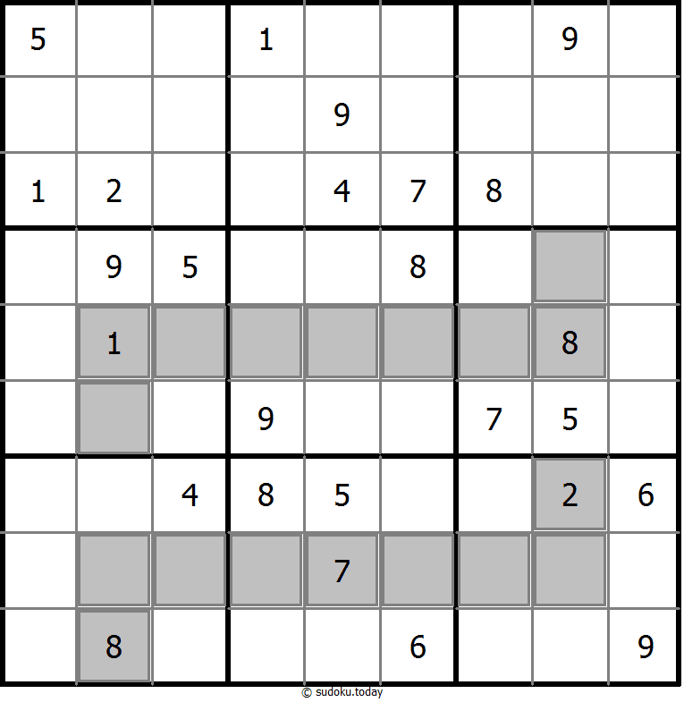 Zusatzbereich-Sudoku