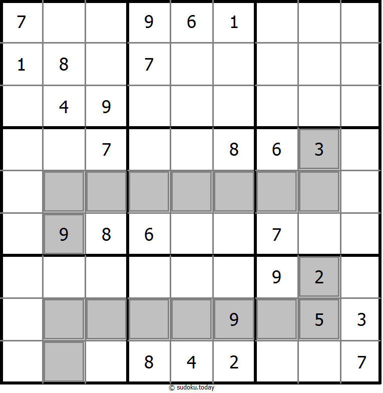 Zusatzbereich-Sudoku