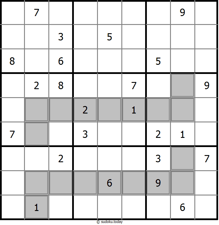 Zusatzbereich-Sudoku