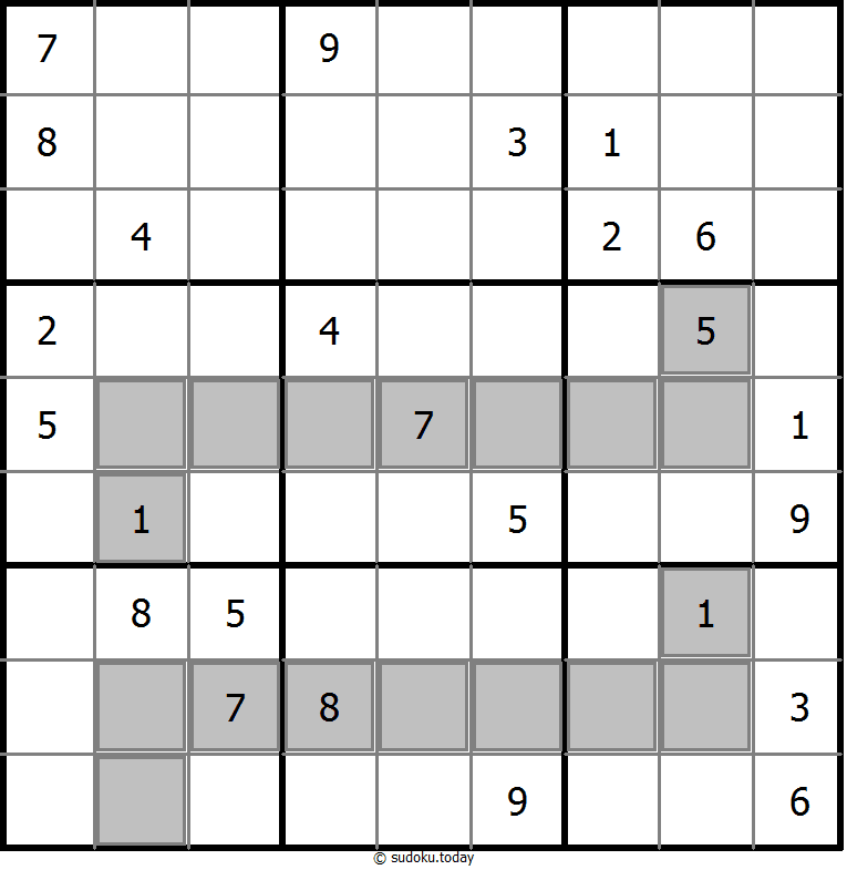 Zusatzbereich-Sudoku