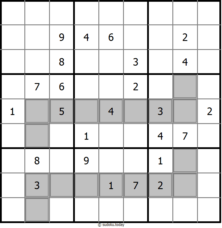 Zusatzbereich-Sudoku
