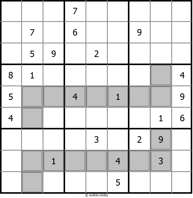 Zusatzbereich-Sudoku