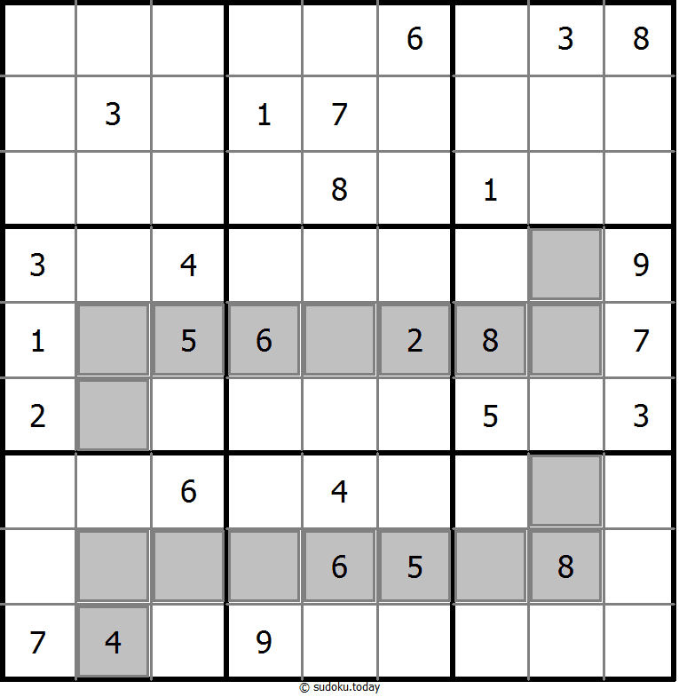 Zusatzbereich-Sudoku