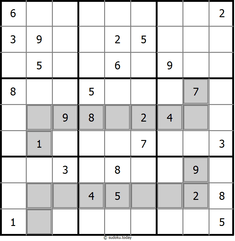 Zusatzbereich-Sudoku