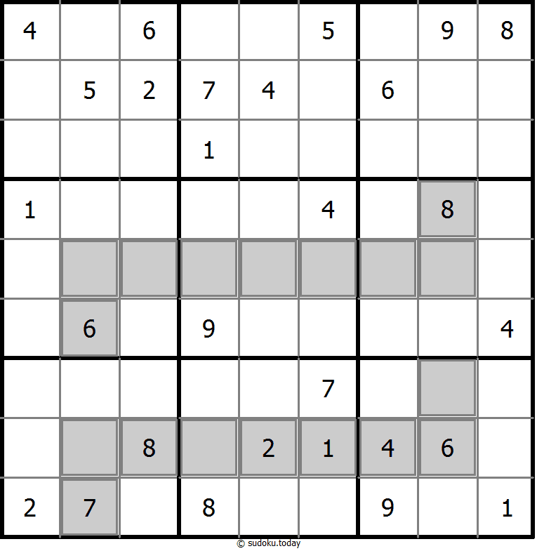 Zusatzbereich-Sudoku