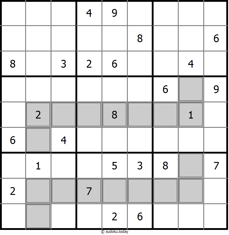 Extra Regions Sudoku 06. November 2025