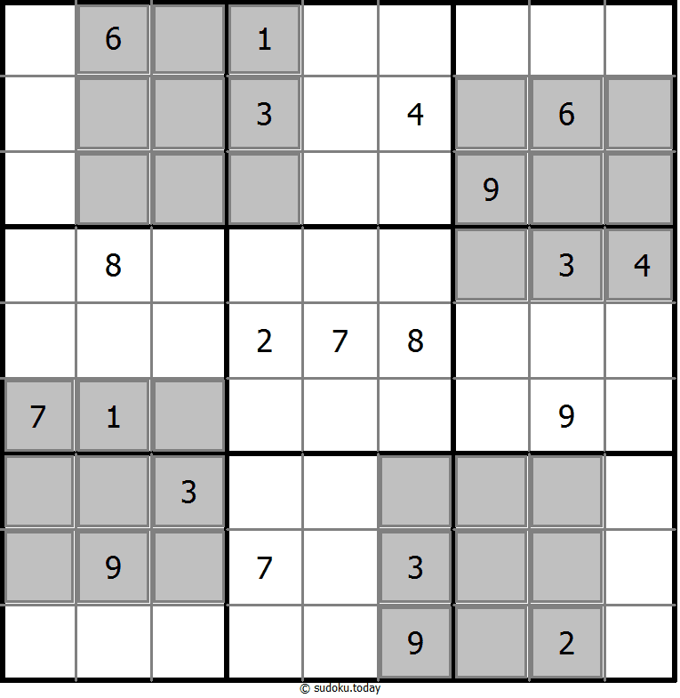 Zusatzbereich-Sudoku