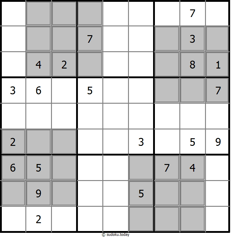 Zusatzbereich-Sudoku