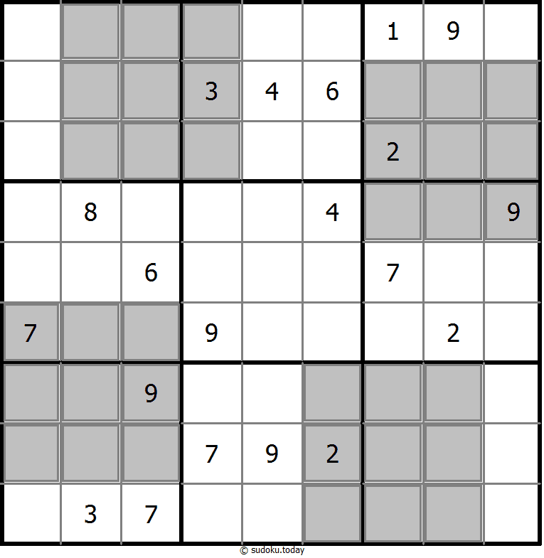 Extra Regions Sudoku 10. November 2025