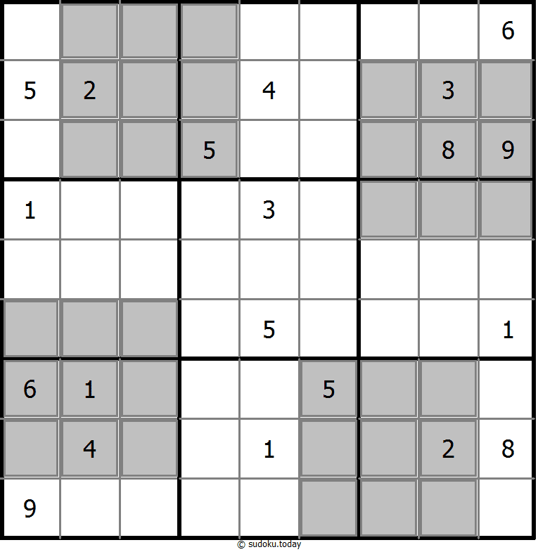 Zusatzbereich-Sudoku