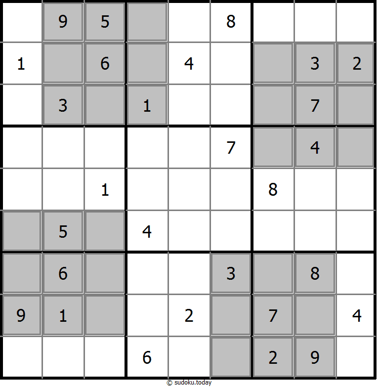 Zusatzbereich-Sudoku