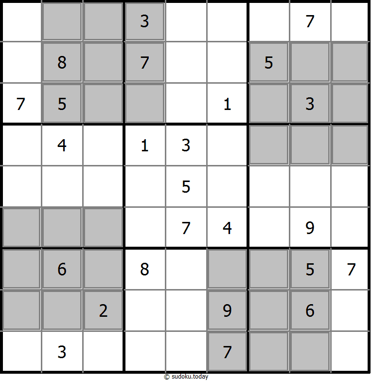 Zusatzbereich-Sudoku