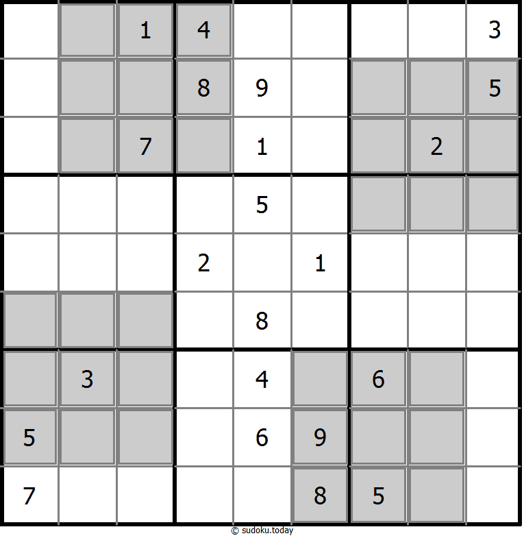 Zusatzbereich-Sudoku