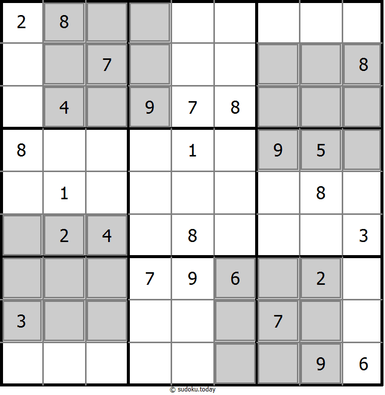 Zusatzbereich-Sudoku