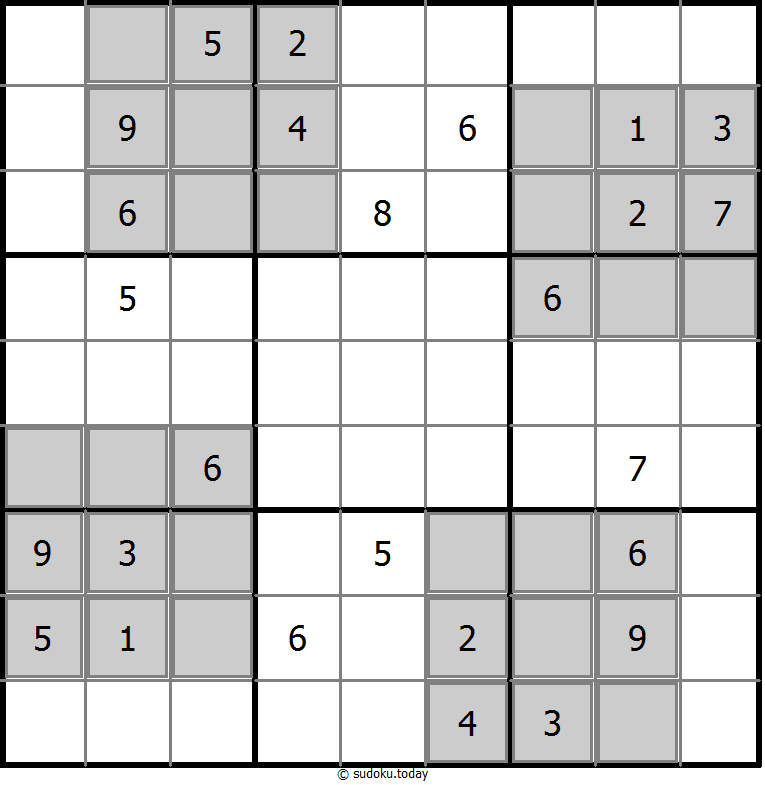 Extra Regions Sudoku 01. November 2025