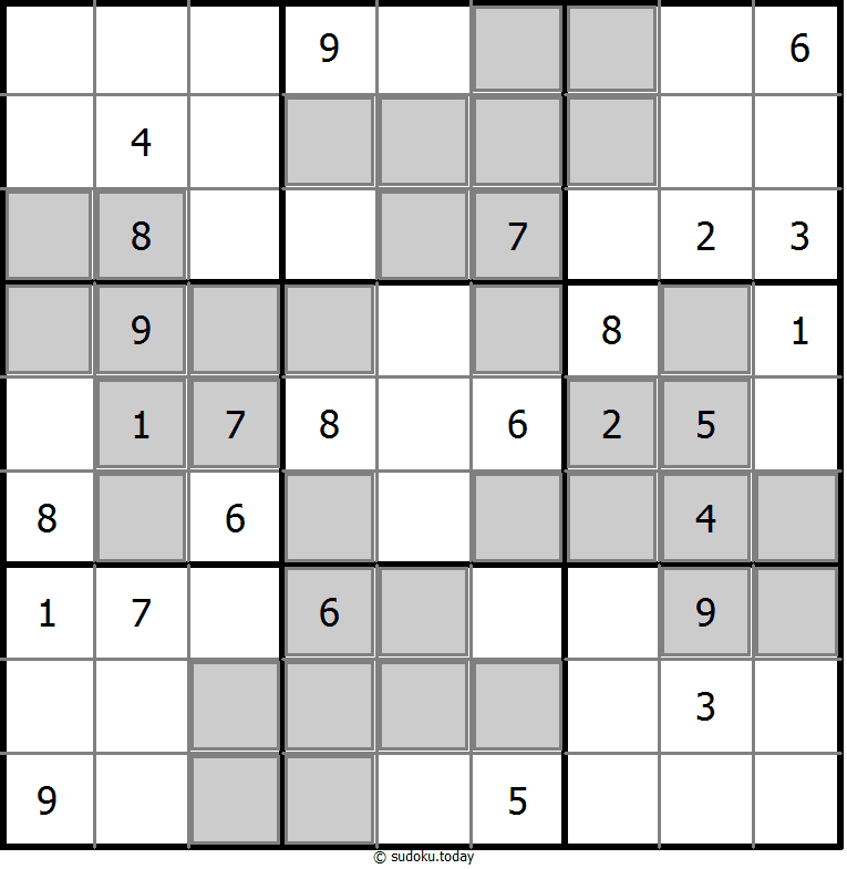 Zusatzbereich-Sudoku