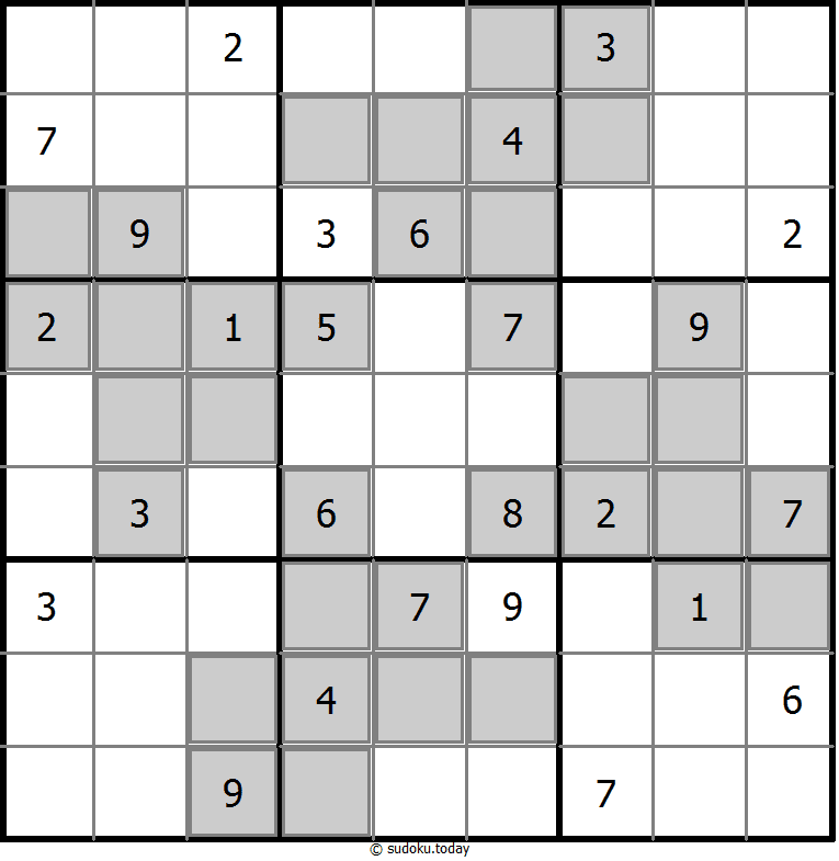 Zusatzbereich-Sudoku
