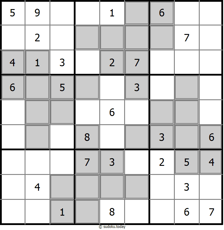 Zusatzbereich-Sudoku