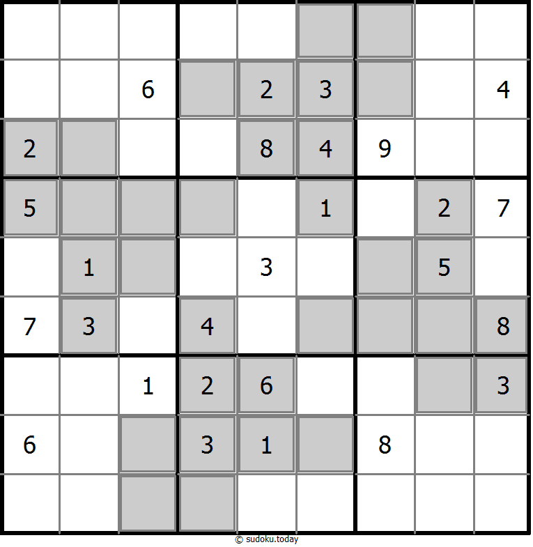Zusatzbereich-Sudoku