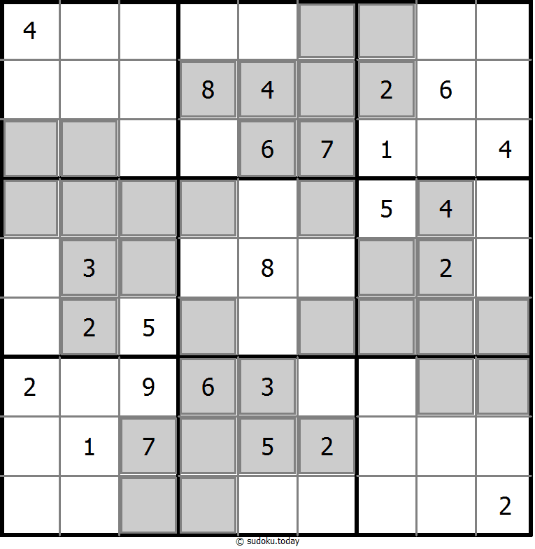 Extra Regions Sudoku 11. Dezember 2025
