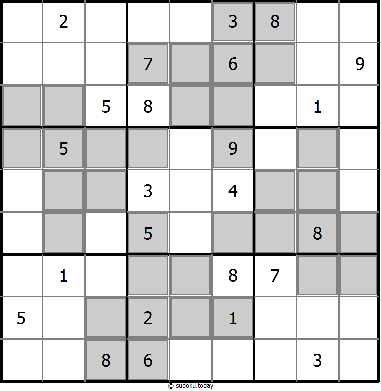Zusatzbereich-Sudoku