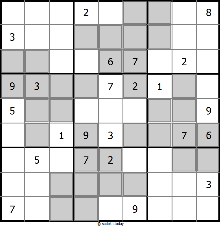 Extra Regions Sudoku 30. Oktober 2025