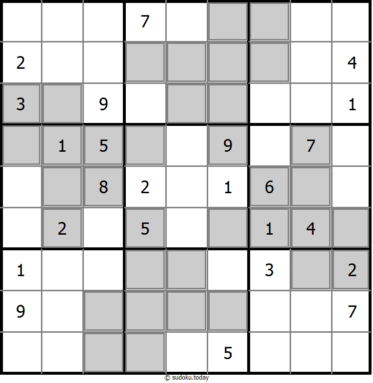 Zusatzbereich-Sudoku