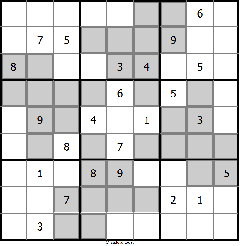 Zusatzbereich-Sudoku