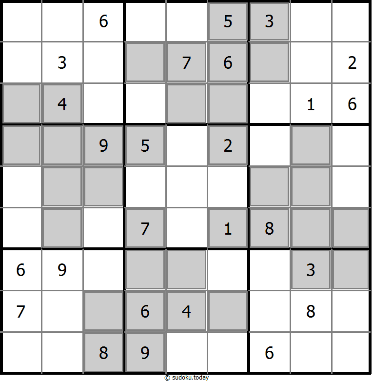 Zusatzbereich-Sudoku