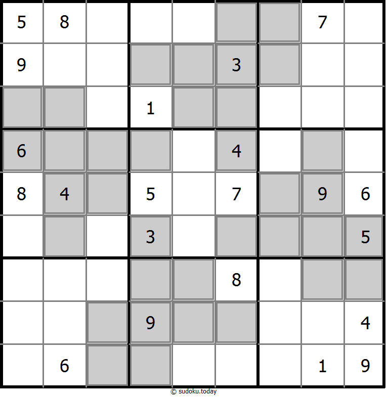 Zusatzbereich-Sudoku