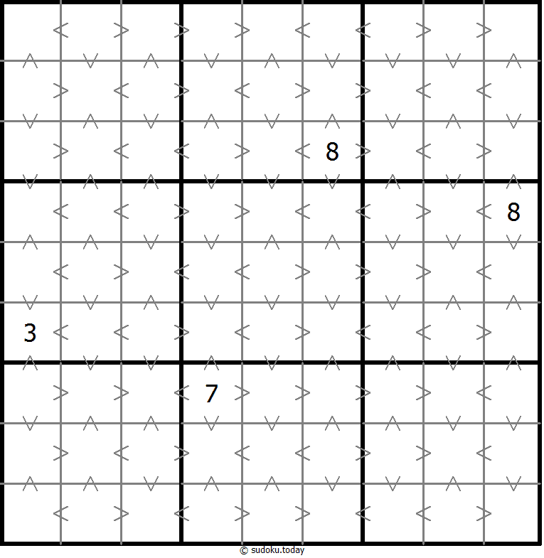 Greater-Than-Sudoku