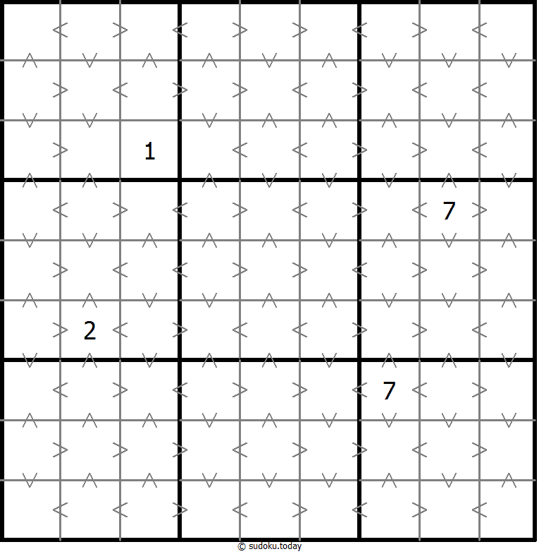 Greater-Than-Sudoku