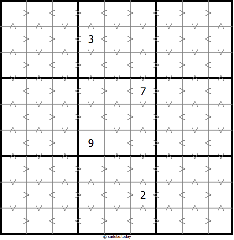 Greater-Than-Sudoku