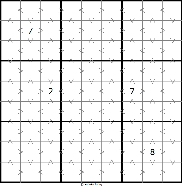 Greater-Than-Sudoku