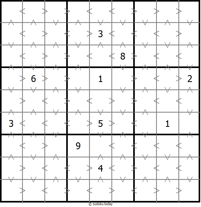 Greater-Than-Sudoku