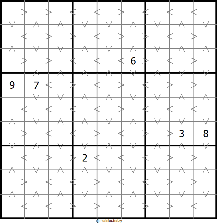 Greater-Than-Sudoku