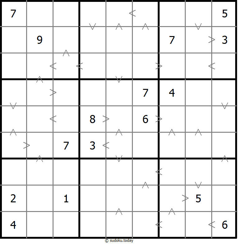 Greater-Than-Sudoku