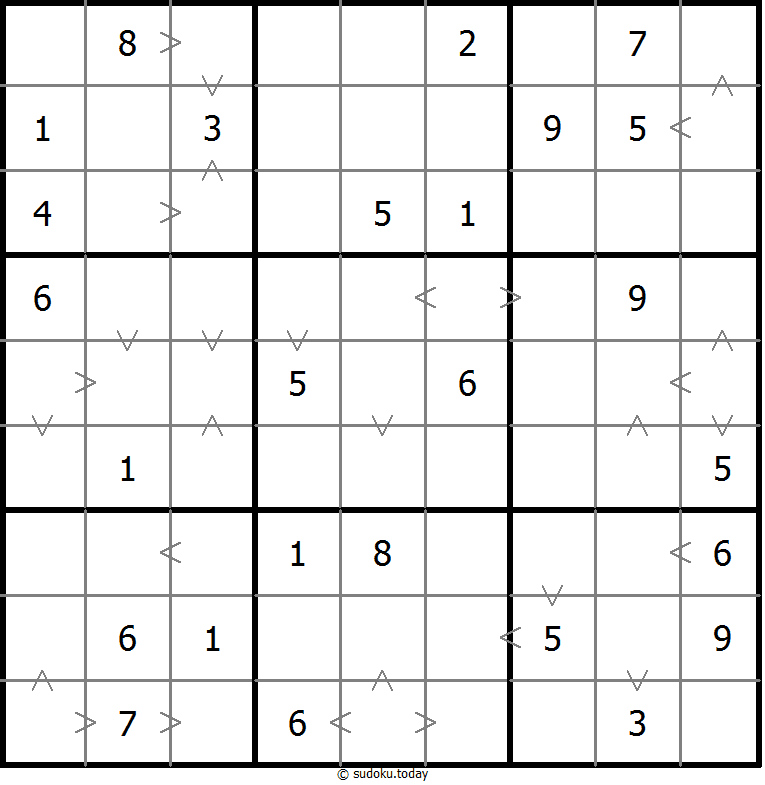 Greater-Than-Sudoku