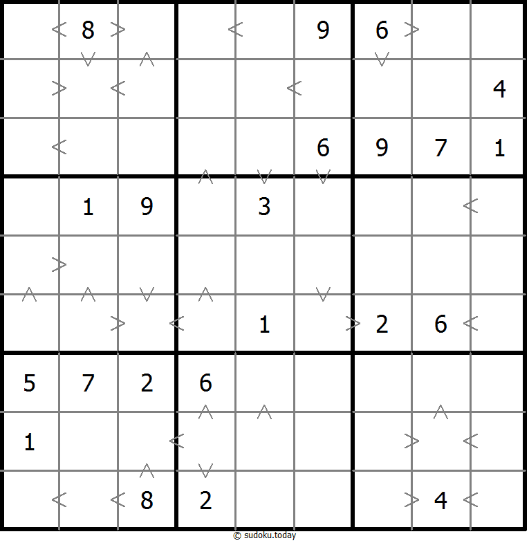 Greater-Than-Sudoku