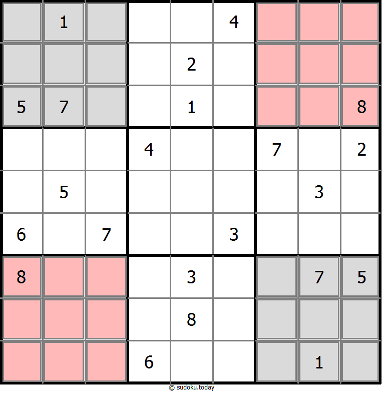 Spiegel-Sudoku #15084