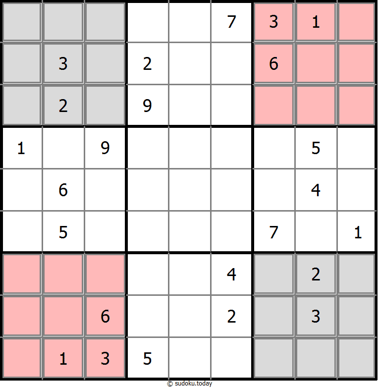 Spiegel-Sudoku #15425