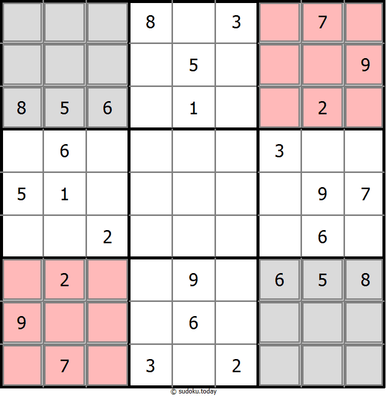 Spiegel-Sudoku #15465