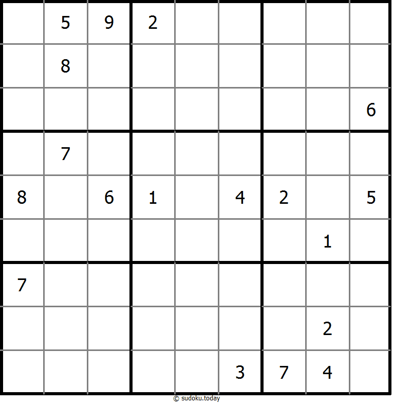 Non-Consecutive Sudoku 31. Dezember 2025