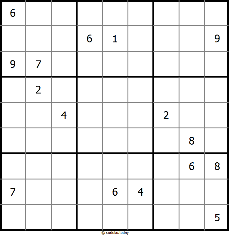 Nicht-kontinuierliches Sudoku