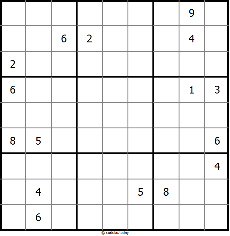 Nicht-kontinuierliches Sudoku