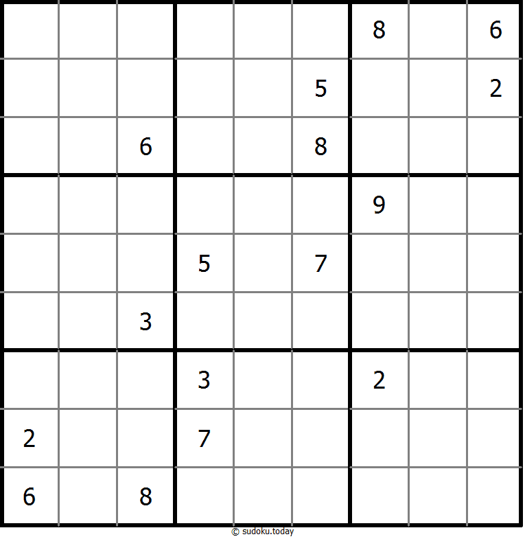 Nicht-kontinuierliches Sudoku