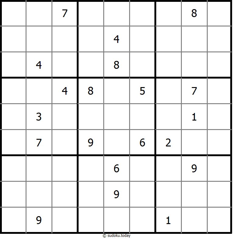 Nicht-kontinuierliches Sudoku