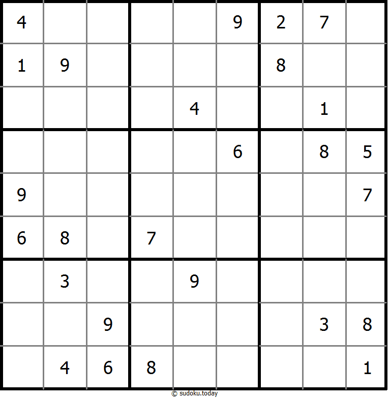 Nicht-kontinuierliches Sudoku
